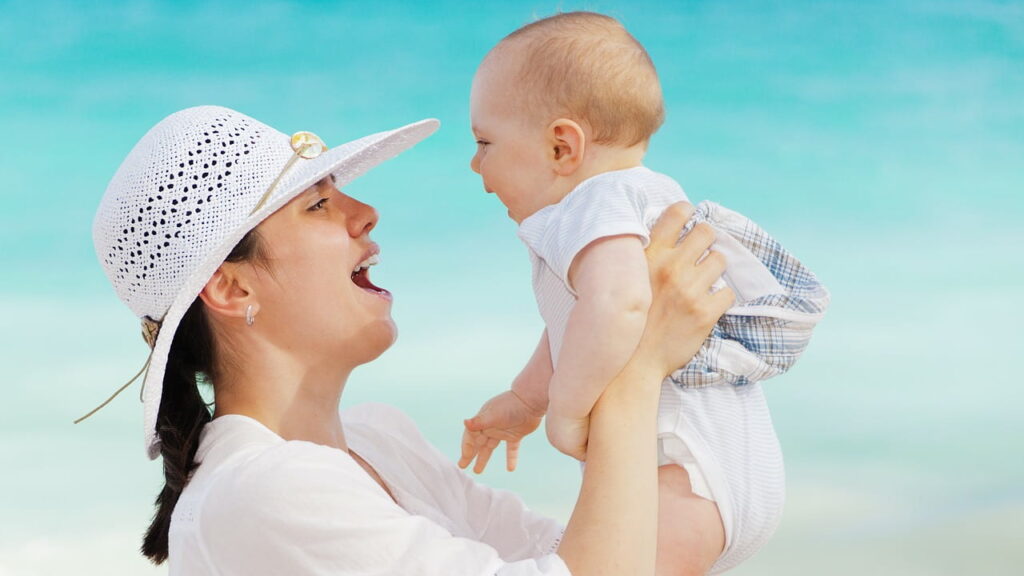 на морі з дітьми